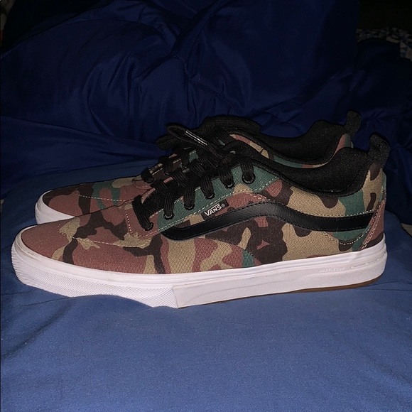 Vans Other - Vans Kyle Walker Pro Camo & Black Skate Shoes